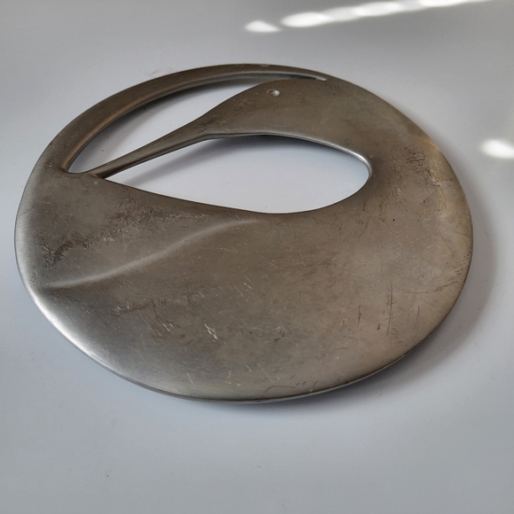 Vintage Ken Kantro Design Pewter Trivet Loon Bird - Picture 4 of 14